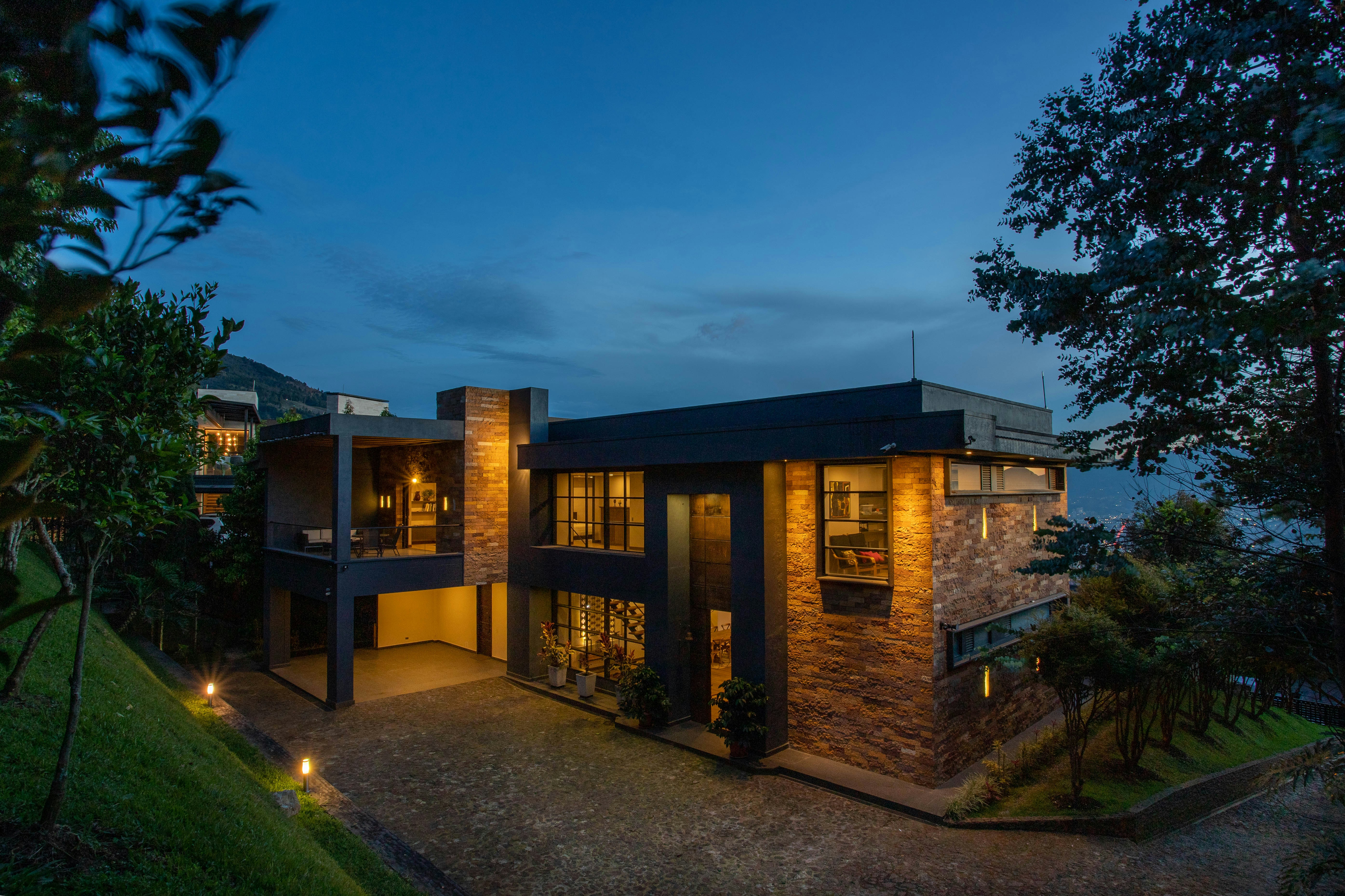 A nature-inspired luxury villa